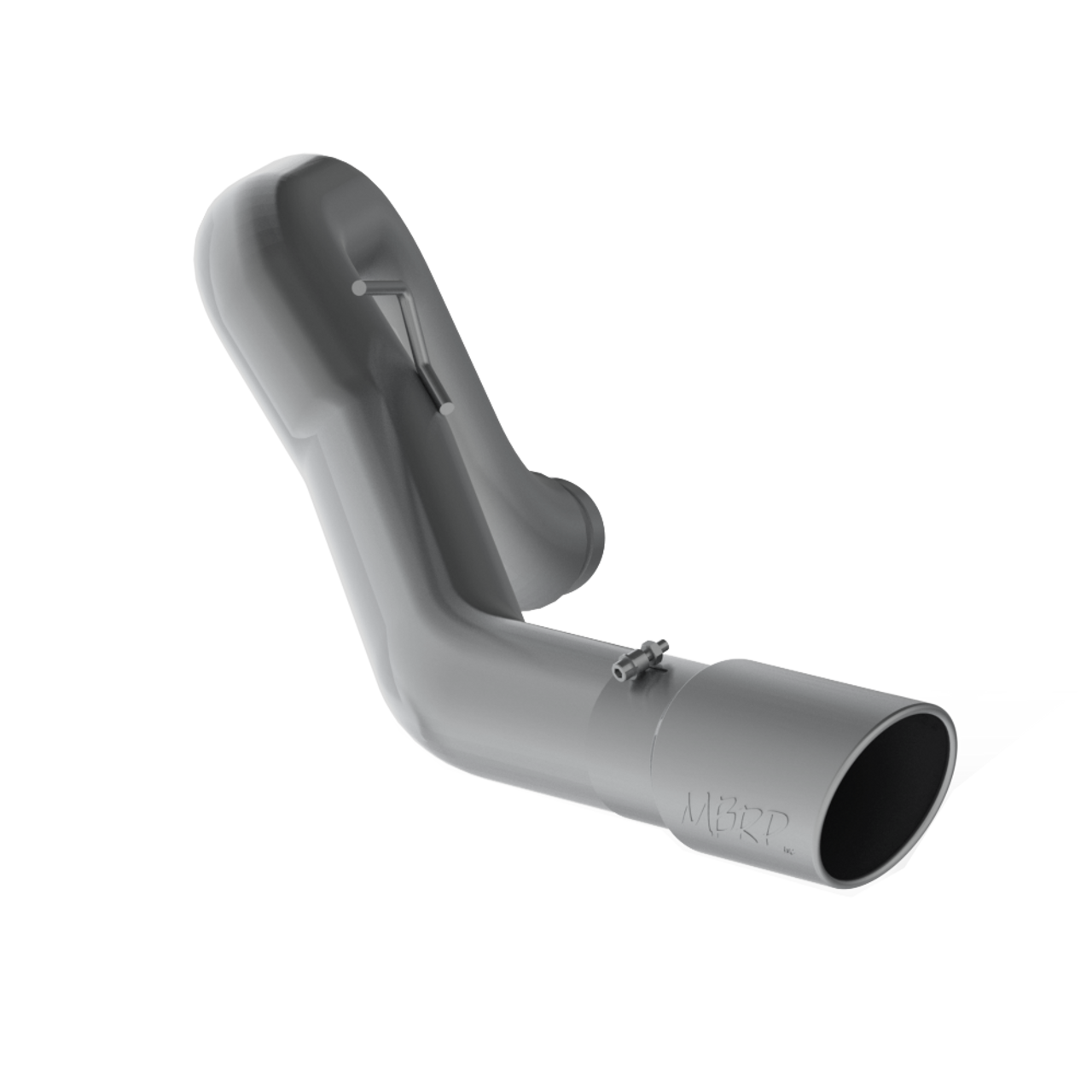 MBRP S61650409 5" inch Filter Back Single Side T409 Stainless Steel | 2013-2018 RAM 2500/3500 Cummins 6.7L