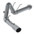 MBRP S6289AL 4" inch Filter Back Single Exhaust Pipe Aluminized Steel | 2017-2026 Ford F250/F350/F450 6.7L Powerstroke