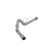 MBRP S6289AL 4 inch Filter Back Single Exhaust Pipe Aluminized Steel | 2017-2024 Ford F250/F350 6.7L Powerstroke