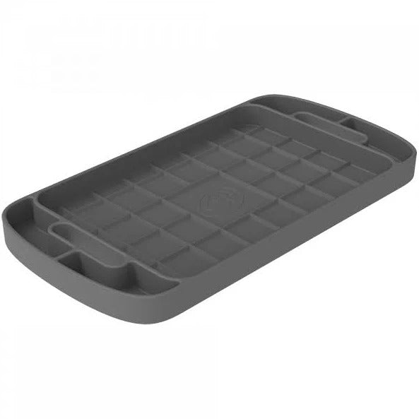 S&B 80-1004L Large Charcoal Silicone Tool Tray | Universal