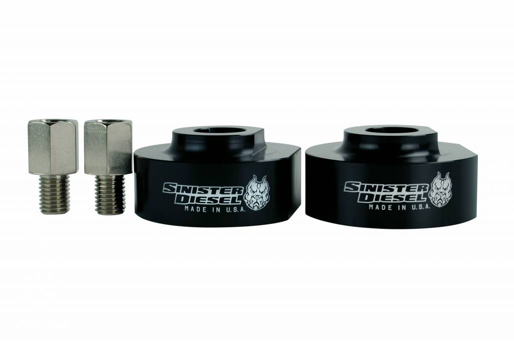 Sinister SD-0415LVL-BLK Leveling Kit | 2004-2015 Ford F250/F350 6.7L Powerstroke 2WD
