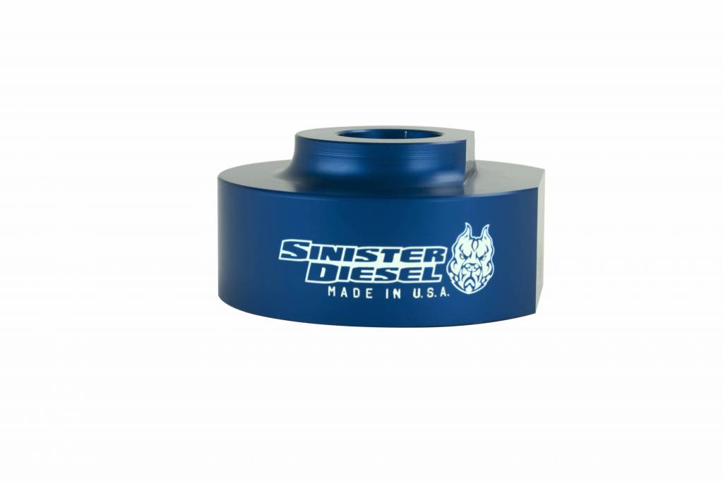 Sinister SD-0415LVL-BLU Blue Leveling Kit | 2004-2015 Ford F250/F350 6.7L Powerstroke 2WD