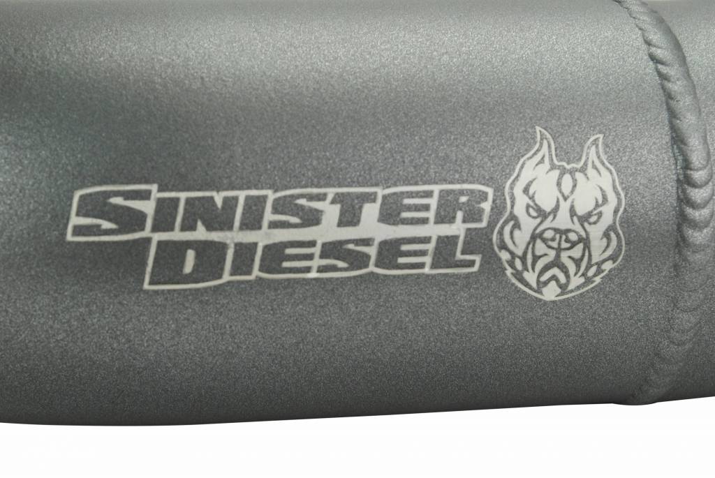 Sinister SD-6.7PIPH11-GRY Hot Side Intercooler Pipe Kit Gray Finish | 2011-2021 Ford F250/F350 6.7L Powerstroke