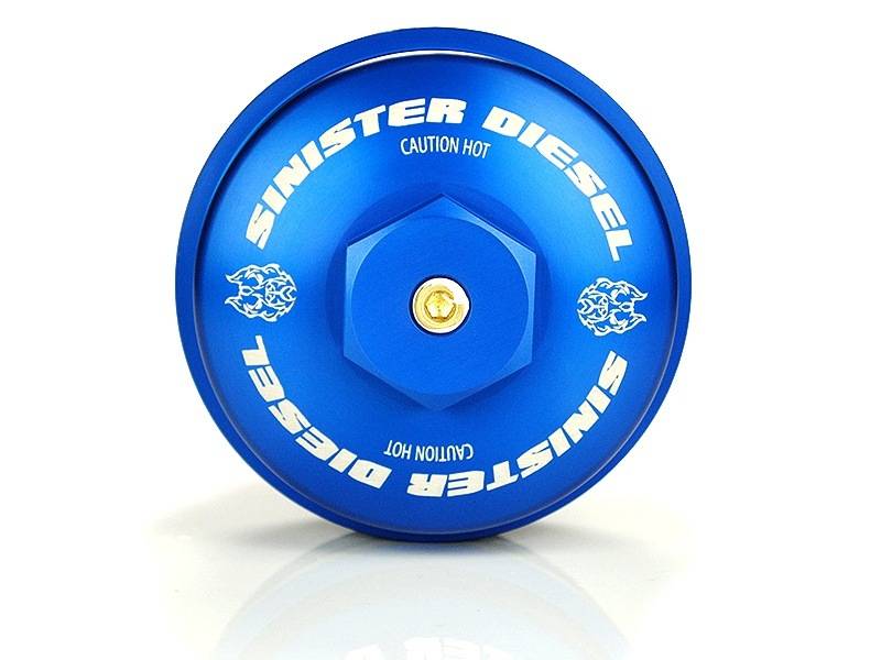 Sinister SD-OFC-FORD-03 Oil Filter Cap | 2003-2010 Ford F250/F350 6.0L/6.4L Powerstroke