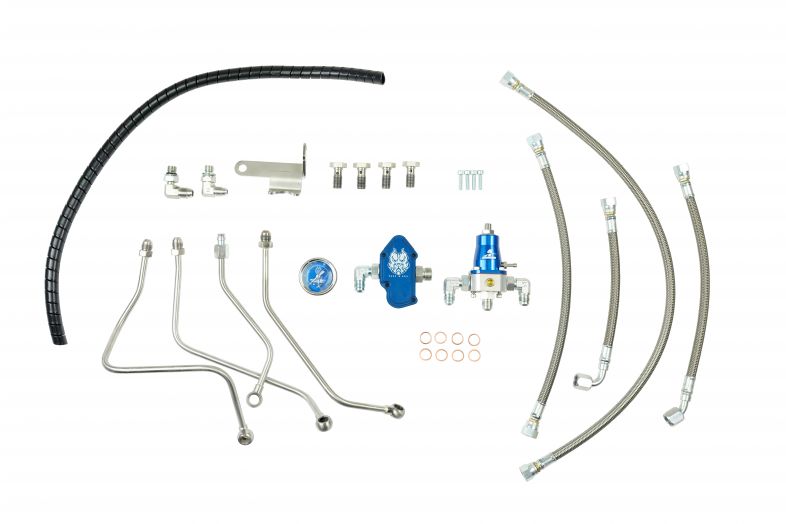Components Return Kit Sinister SD-FUELREG-6.0 Regulated Fuel Return Kit | 2003-2007 Ford F25 ...
