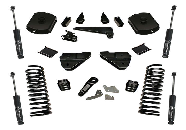 SuperLift K124 4 inch Lift Kit | 2014-2018 RAM 2500 6.7L Cummins 4WD