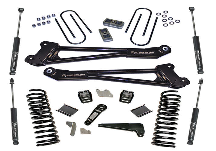 SuperLift K144 4 inch Lift Kit | 2013-2018 RAM 3500 6.7L Cummins