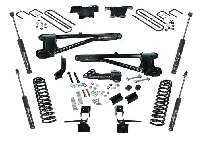 SuperLift K165 4 inch Radius Arm Lift Kit | 2017-2022 Ford F250/F350 Powerstroke 4WD Powerstroke