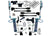 SuperLift K171KG 6 inch 4-link Suspension Lift with King Coilover Conversion | 2017-2022 Ford F250/F350 Super Duty 6.7L Powerstroke