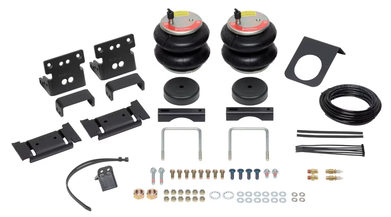 Firestone 2701 Rear RED Label Air Spring Kit | 2003-2013 Dodge RAM 2500/3500 2WD/4WD