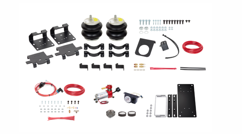 Firestone 2873 Rear All-In-One Analog Air Spring Kit | 2011-2025 GM Silverado/Sierra 2500HD/3500HD 4WD/2WD
