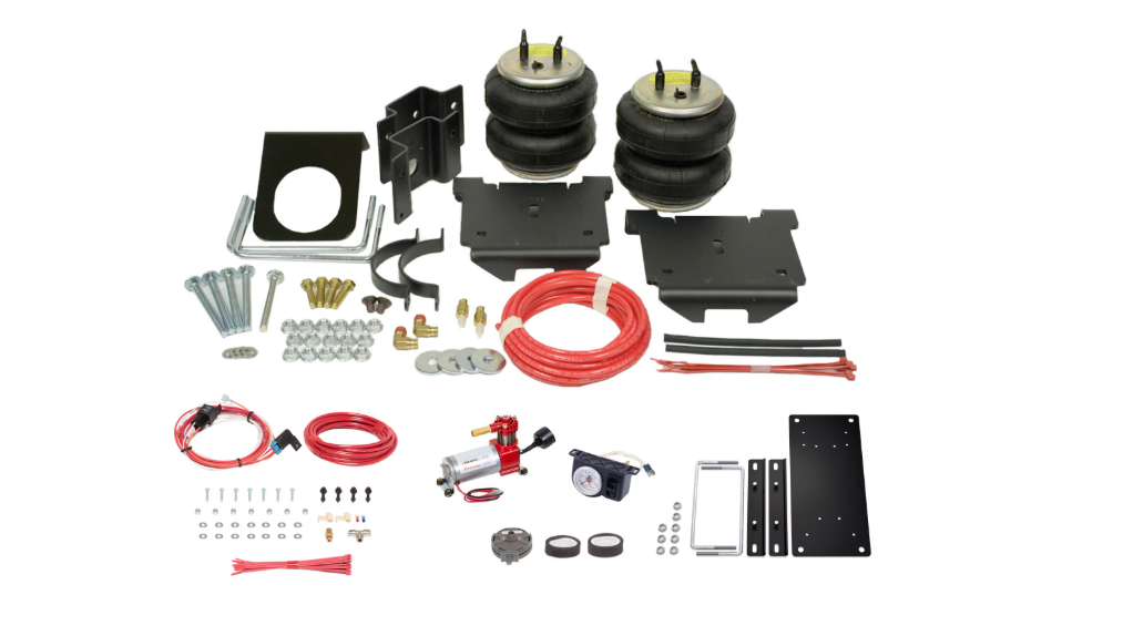 Firestone 2869 Rear All-In-One Analog Air Spring Kit | 2001-2010 GM Silverado/Sierra 2500HD/3500HD 4WD/2WD