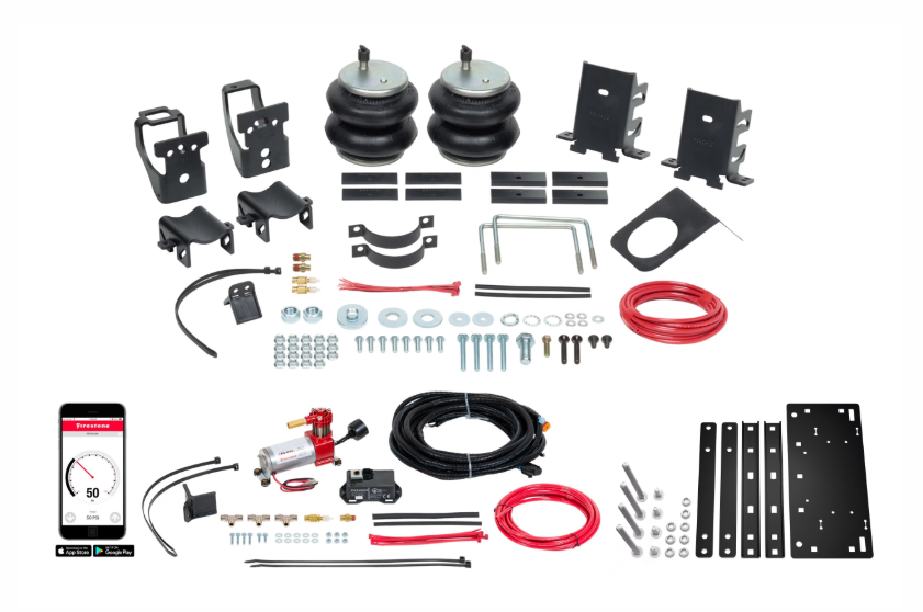 Firestone 2866 Rear All-In-One Wireless Air Spring Kit | 2011-2016 Ford F250/F350 4WD/2WD