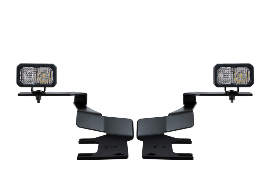 Diode Dynamics DD7554 Stage Series Ditch Light Kit C2 Pro White Combo | 2017-2022 Ford F250/F350 Super Duty