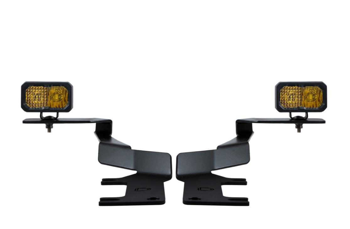 Diode Dynamics DD7555 Stage Series Ditch Light Kit C2 Pro Yellow Combo | 2017-2022 Ford F250/F350 Super Duty