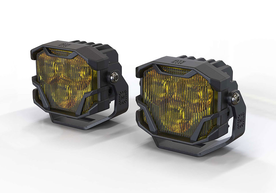 Morimoto BAF006 4Banger NCS Series Yellow LED Fog Lights | Universal