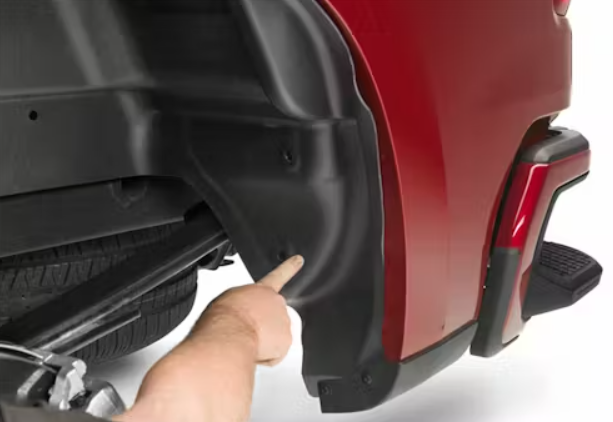 Rugged Liner WWGMC011HD Wheel Well Rear Inner Liner | 2011-2014 GM Sierra 2500HD/3500HD SRW w/o 5th Wheel Package