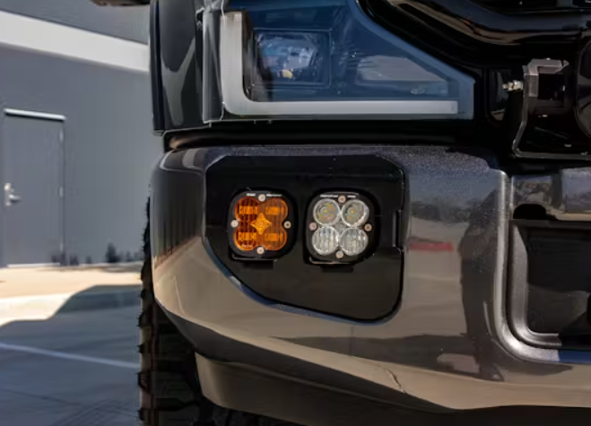 Baja Designs 447738 Fog Lights Dual FPK SAE/Sport DC | 2020-2022 Ford F250/F350 Super Duty