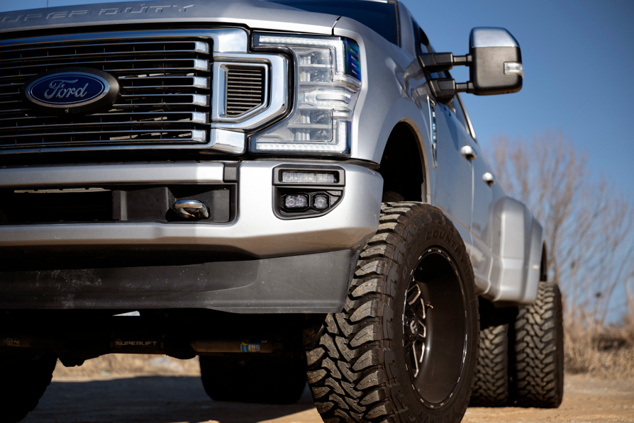 Morimoto BAF256 Banger Fog Light Brackets | 2020-2022 Ford F250/F350 Super Duty
