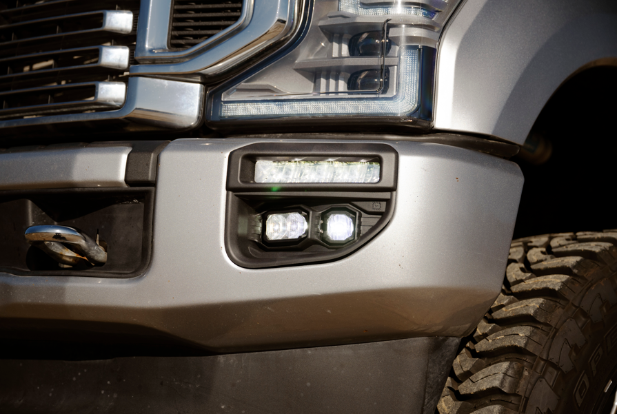Morimoto BAF256 Banger Fog Light Brackets | 2020-2022 Ford F250/F350 Super Duty