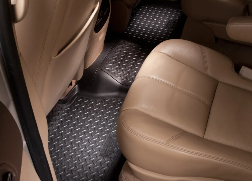 Husky 63811 2nd Seat Floor Liner - Black | 1999-2007 Ford F250/F350 Crew Cab