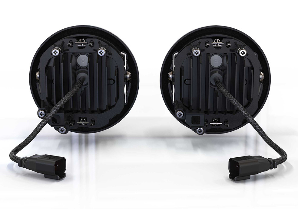 Morimoto BAF015 4Banger LED Fog Light Brackets | 2014-2018 GM Chevrolet Silverado 2500HD/3500HD