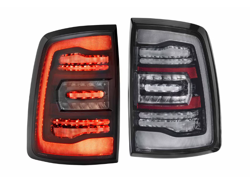 Morimoto LF724 XB LED Tail Lights (Smoked Pair) | 2009-2018 Dodge RAM 1500/2500/3500