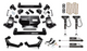 Cognito 110-P1422 4" Performance Lift Kit with Cognito 2.0" RR Shocks & SM Series UCAs | 2020-2026 GM Silverado/Sierra 2500HD/3500HD 2WD/4WD