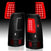 ANZO 311334 Black Smoke Plank Style LED Tail Lights | 2003-2007 GM Chevrolet Silverado 2500HD/3500HD