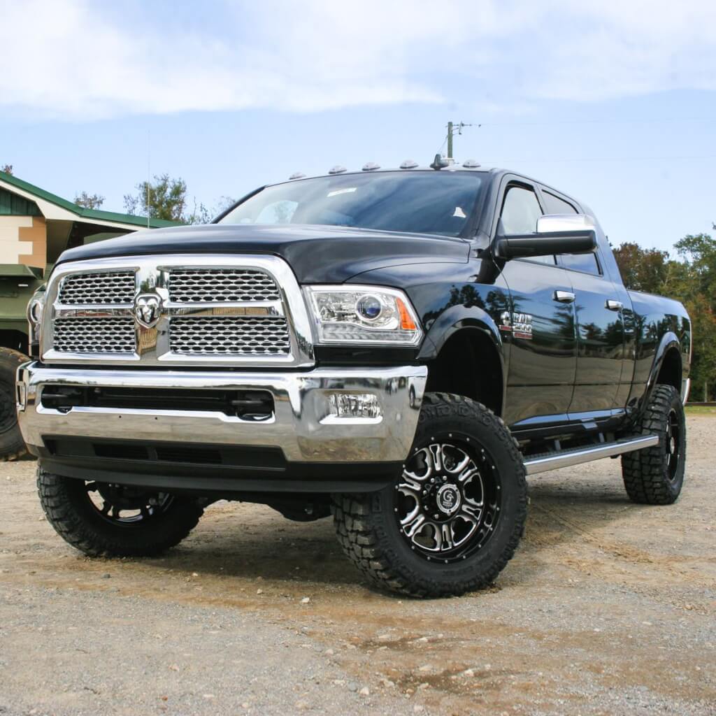 Rough Country 36420 5" inch Radius Arm Drop Coil Spring Suspension Lift Kit | 2012-2018 RAM 2500