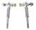 Carli CS-DEL-10-12MM 12mm Extended Sway Bar End Links | 2010-2012 RAM 2500/3500 4WD