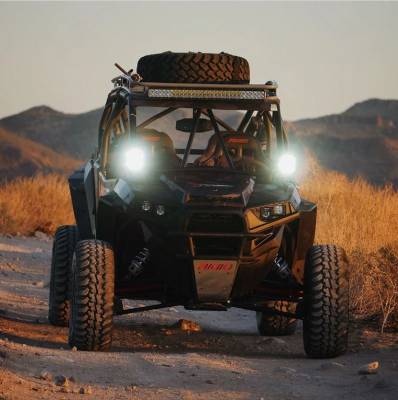 Rigid 321213 D-XL PRO LED Light Spot Optic Surface Mount Black Housing Single | Universal