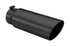 MBRP T5125BLK 6 inch OD Angled Rolled End 5 inch Inlet 18 inch Length Exhaust Tip - Black | Universal