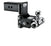 B&W TS30048B Black Tow & Stow Triple Ball Hitch with 3 inch Shank, 4 inch Drop, 4.5 inch Rise | Universal