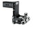 B&W TS30049B Black Tow & Stow Triple Ball Hitch with 3" inch Shank, 7" inch Drop, 7.5" inch Rise | Universal