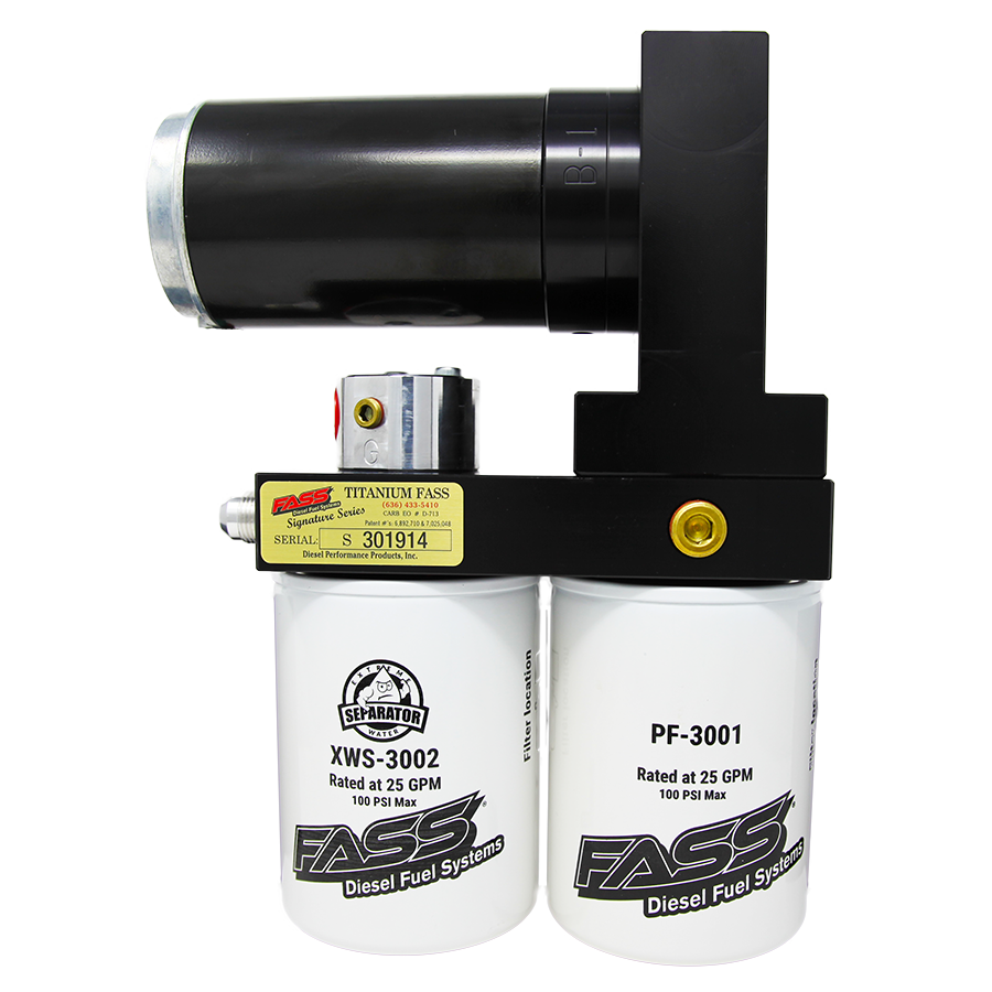 FASS TSF18250F220G Titanium Signature Series 220GPH 65PSI Fuel Lift Pump | 2017-2022 Ford F250/F350 6.7L Powerstroke