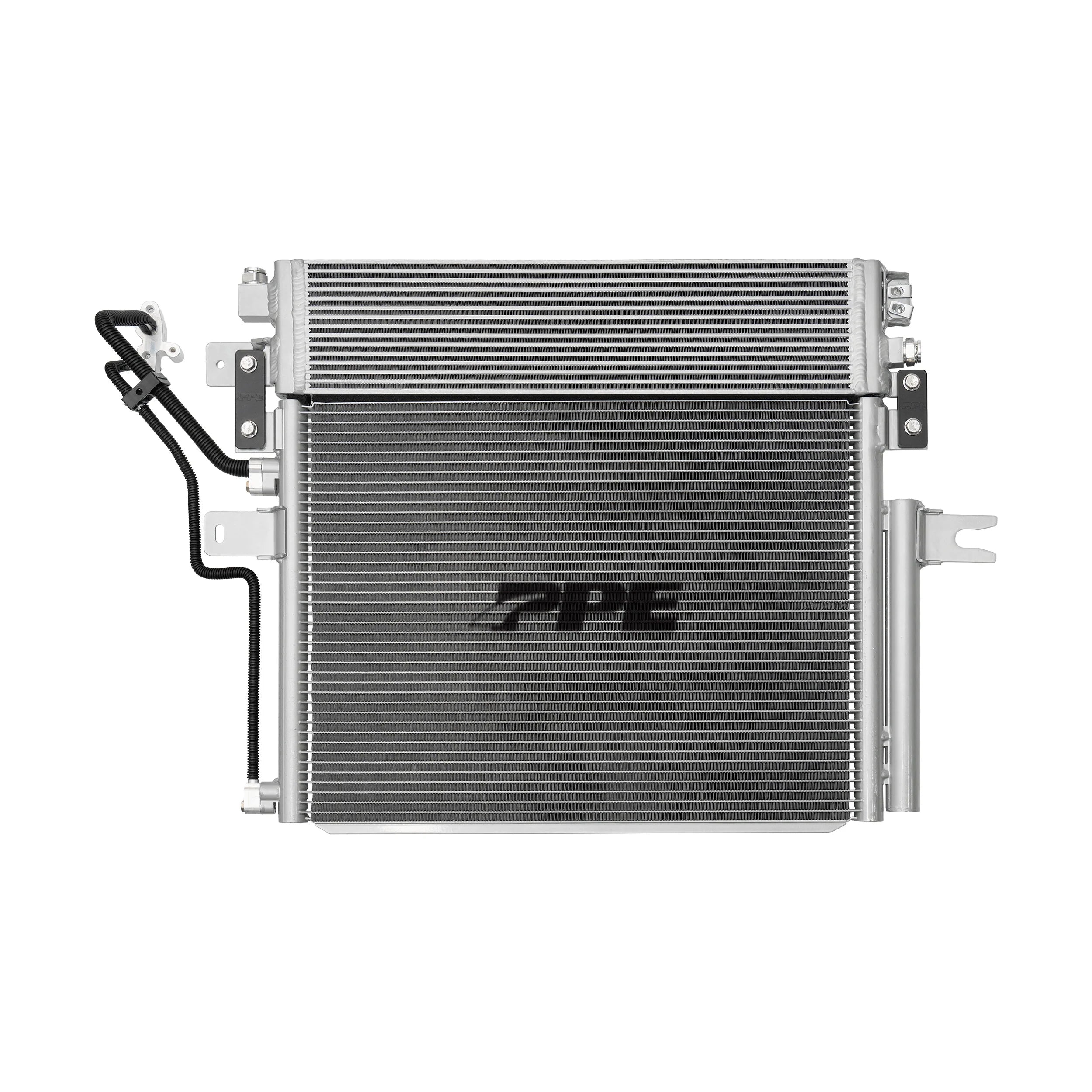 PPE 224063000 68RFE Bar and Plate Transmission Cooler and A/C Condenser Kit | 2010-2012 RAM 2500/3500