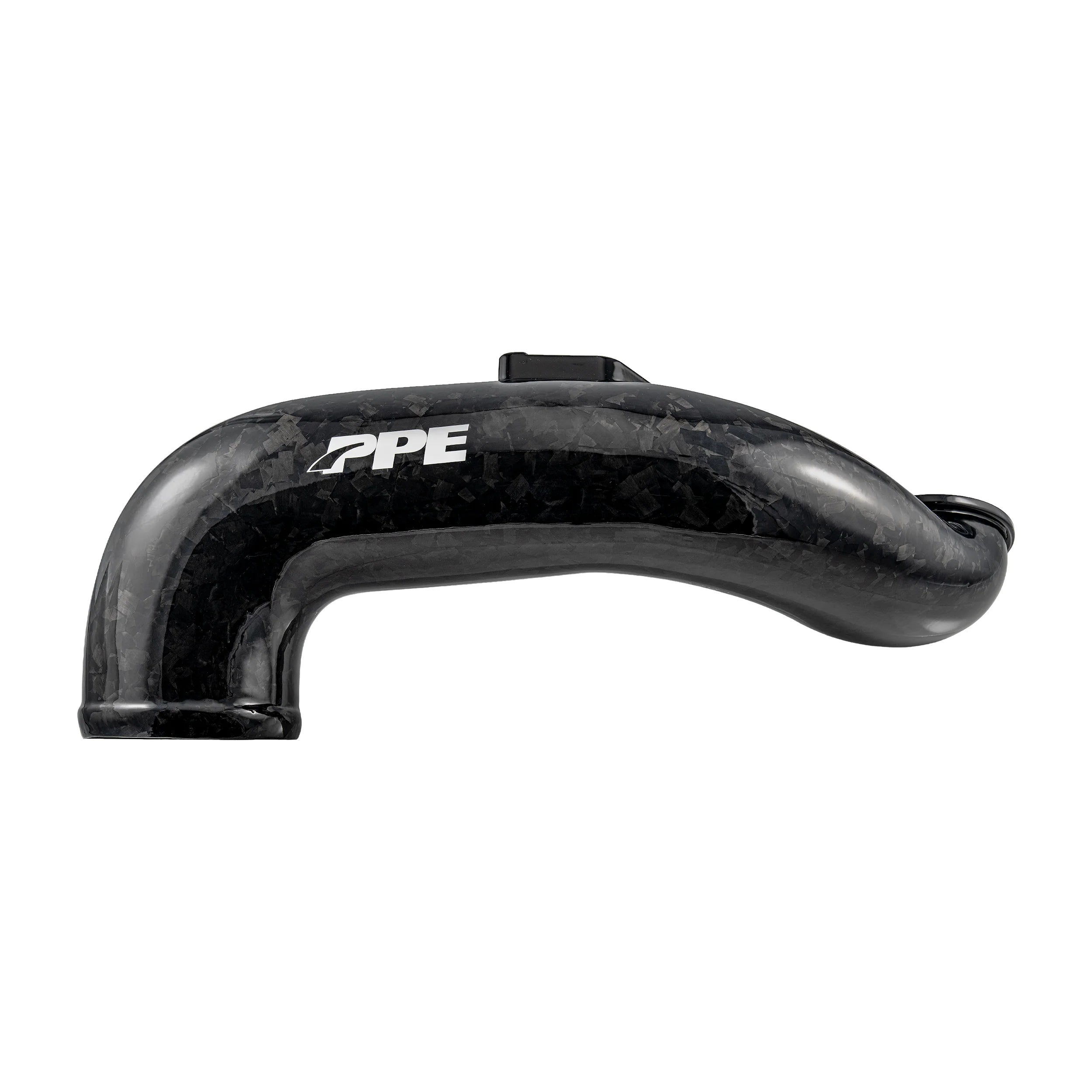 PPE 115005070 Zilla Carbon Fiber Turbo Inlet Upgrade Kit (Carbon Forged) | 2011-2016 GM Sierra/Silverado 2500HD/3500HD 6.6L Duramax LML
