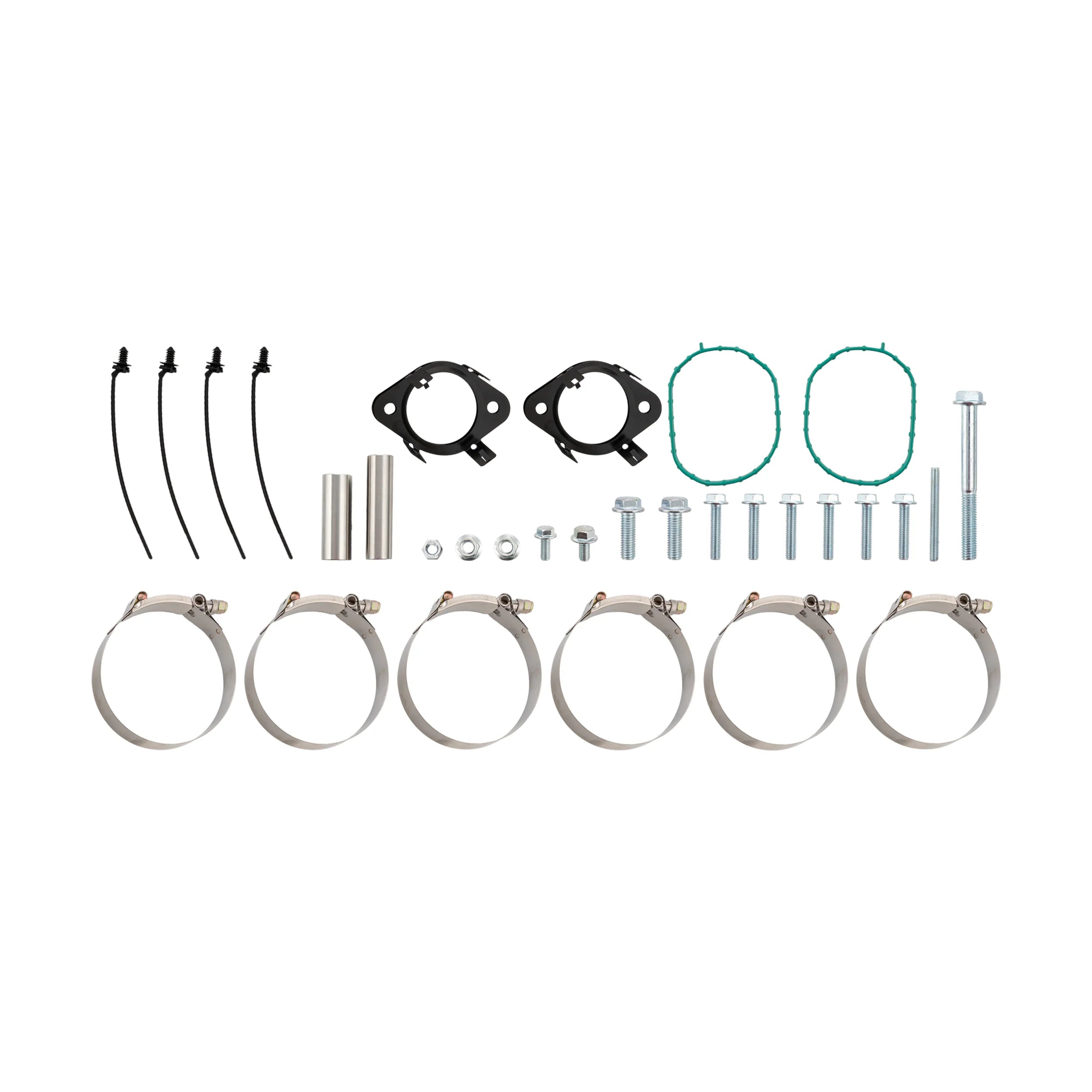 PPE 315053510 Zilla Intake Manifold and Turbo Inlet Kit (Brushed) | 2017-2019 Ford F250/F350 6.7L Powerstroke