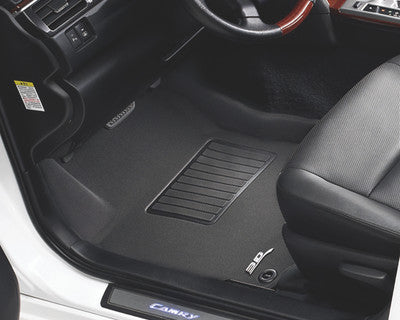 3DM L1CH03911509 Kagu Black Front Floor Mats | 2014-2017 GM Silverado/Sierra 1500/2500HD/3500HD