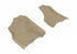 3DM L1DG01712202 Classic Tan Front Floor Mats | 2009-2012 Dodge RAM 1500/2500/3500