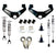 Kryptonite KR11STAGE3FOXHTO Stage 3 Leveling Kit w/ Fox 2.5" HTO Shocks - Provides 1-2" Lift - (Package) | 2011–2019 GM Sierra/Silverado 2500HD/3500HD
