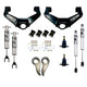 Kryptonite KR11STAGE3FOXHTO Stage 3 Leveling Kit w/ Fox 2.5" HTO Shocks - Provides 1-2" Lift - (Package) | 2011–2019 GM Sierra/Silverado 2500HD/3500HD