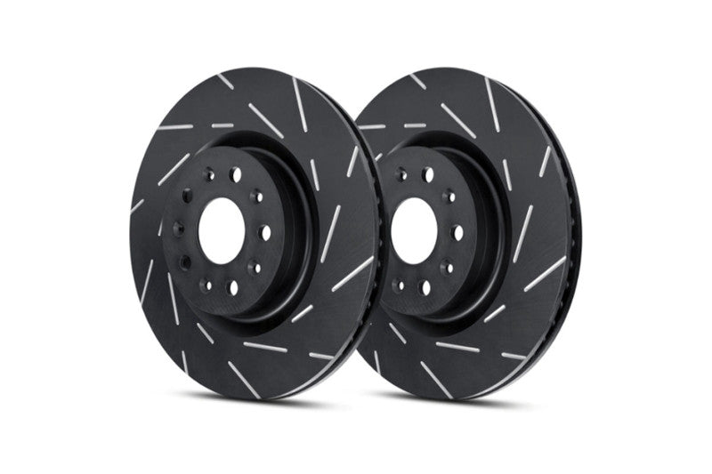 EBC Brakes USR7184 Front Ultimax BlackDash Slotted Rotors Fits | 2003-2008 Dodge RAM 2500/3500