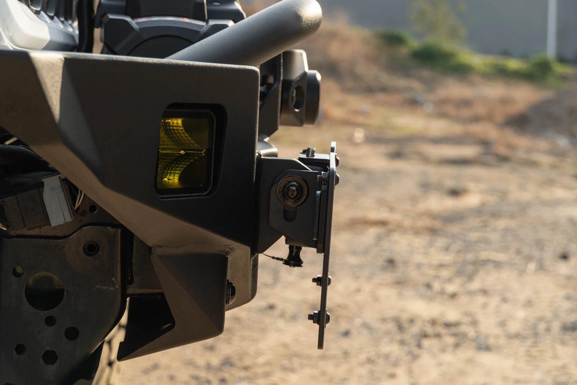 DV8 Offroad LPUN-01 Quick Release D-Ring License Plate Mount | 2019-2024 GM Silverado 1500