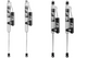 FOX FOX16F2504WD 2.0 Remote Reservoir Series 4-7" inch Front & Rear Shock Set | 2017-2025 Ford F250/F350 Super Duty 4WD