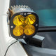 Baja Designs 670013 LED Light Pods Amber Lens Spot Each XL80 Driving/Combo | Universal