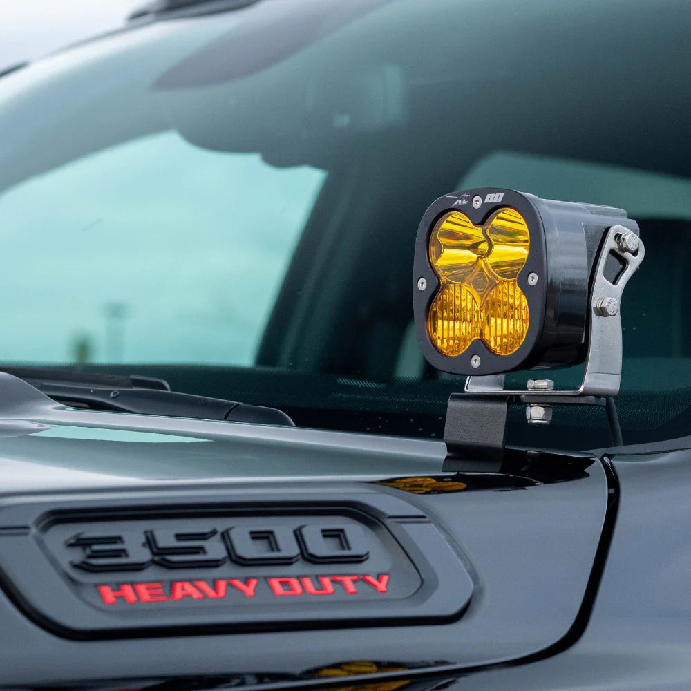 Baja Designs 677813 XL80 Amber Combo Beam Lights | Universal