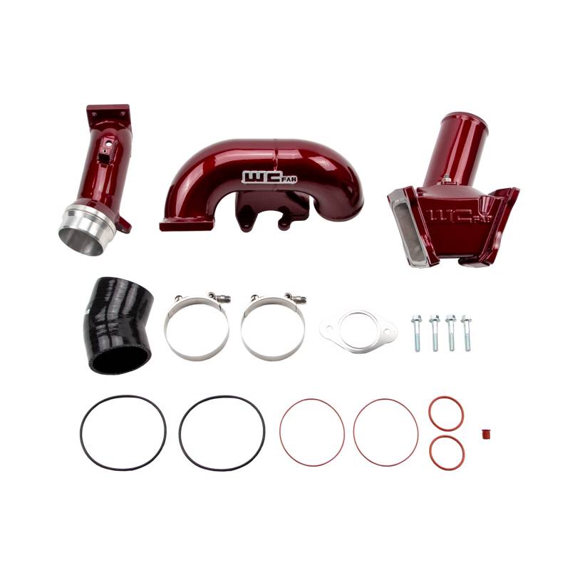 Wehrli 100163 3 inch High Flow Y-Bridge Kit | 2006-2007 GM Silverado/Sierra 2500HD/3500HD 6.6L Duramax LBZ