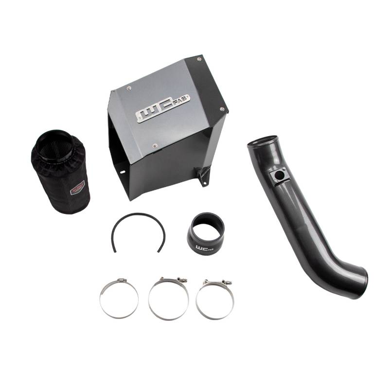 Wehrli 100190 4 inch Cold Air Intake Kit with Air Box | 2001-2004 GM Silverado/Sierra 2500HD/3500HD 6.6L Duramax LB7